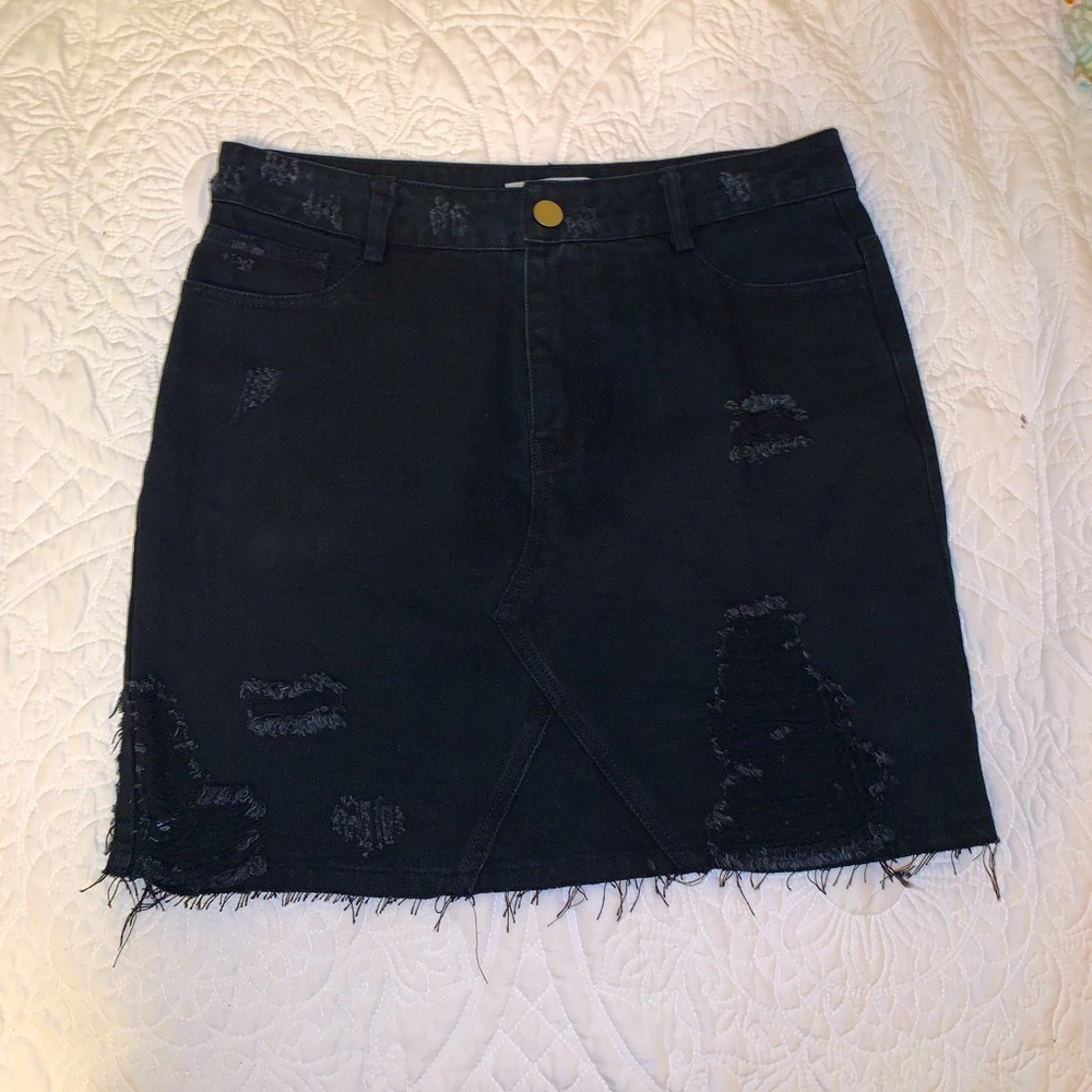Black Mini Skirt